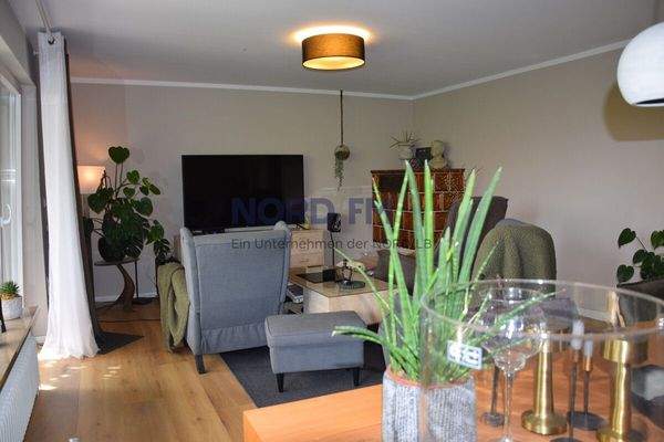 Blick ins Wohnzimmer