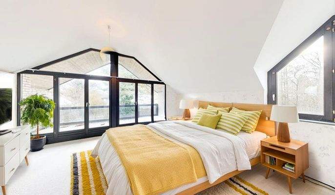 Einrichtungsbeispiel Schlafzimmer OG