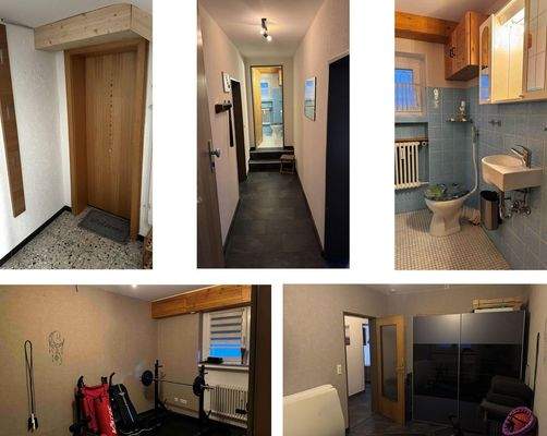 KG - Eing., Flur, WC u. Schlaf