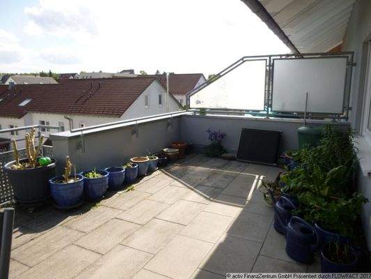 Terrasse Aussicht Westen