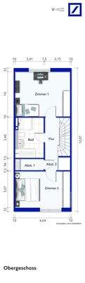 Grundriss Obergeschoss