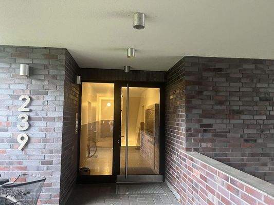 Barrierefreier Eingangsbereich