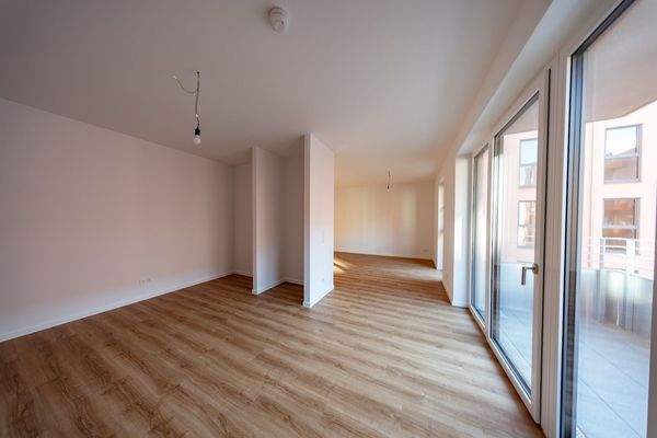 Offener Wohn- und Küchenbereich