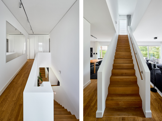 Flur im Obergeschoss mit Treppe EG zum OG