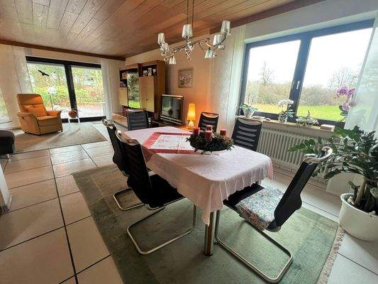 Essen und Wohnen mit Aussicht