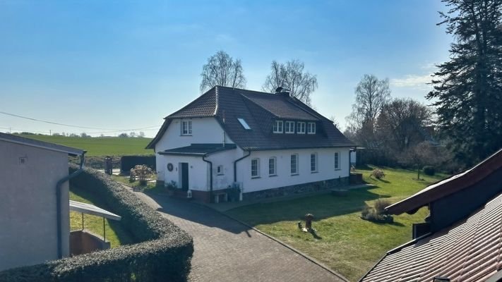 Hinteransicht Haupthaus