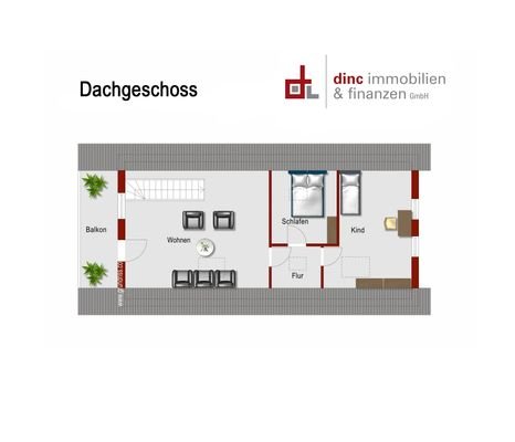 Grundriss - Dachgeschoss