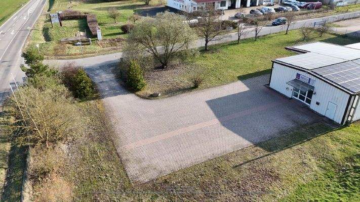 Luftaufnahme Betriebsgelände