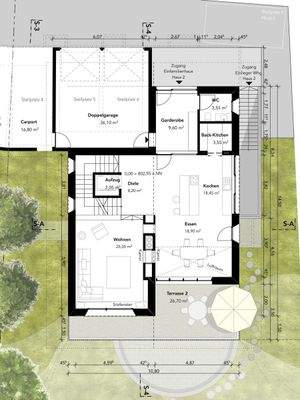 Grundriss Eingangsgeschoss