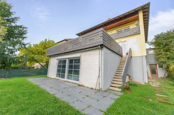 Ansicht von der Rückseite
