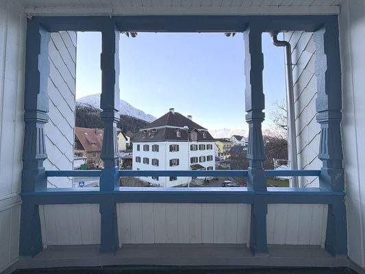 Balkon mit toller Aussicht