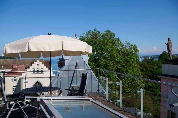Dachterrasse Blick Süd