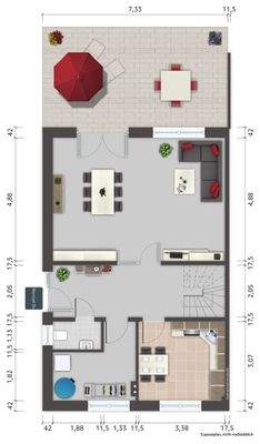 Grundriss Erdgeschoss