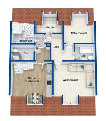 Grundriss Dachgeschoss