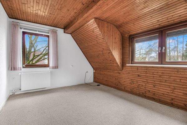 Zimmer im Dachgeschoss