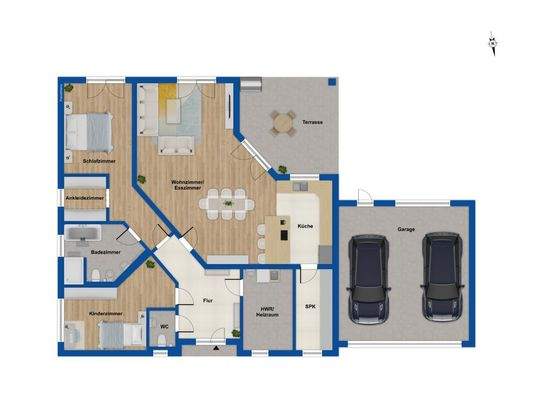 Grundriss Erdgeschoss