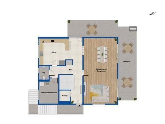 Grundriss Erdgeschoss