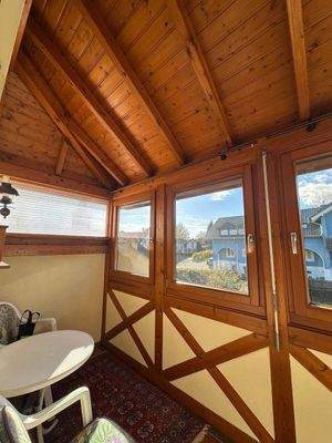 Wintergarten im OG Elternschlafzimmer