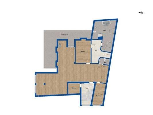 Grundriss Dachgeschoss