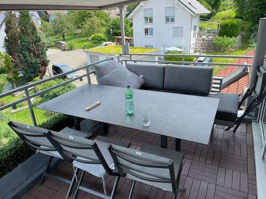 Möblierung Dachterrasse