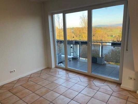 Wohnzimmerblick  auf den Main