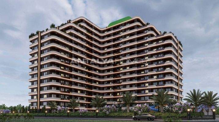 Brand New Properties with Pool and Garden in Mersin Erdemli