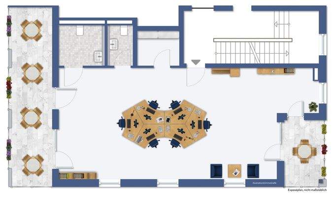 Beispiel Bueroeinrichtung GE 811
