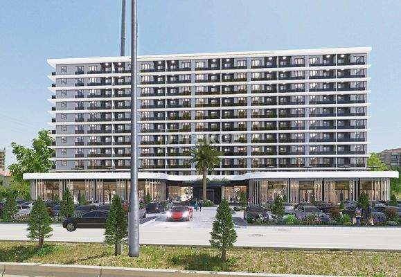 Newly-built Apartments in a Mixed Project in Ankara Çankaya