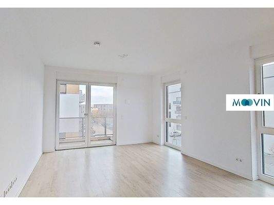 Ansicht II: Wohn- und Essbereich