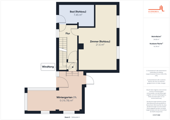 Grundriss EG Hinterhaus