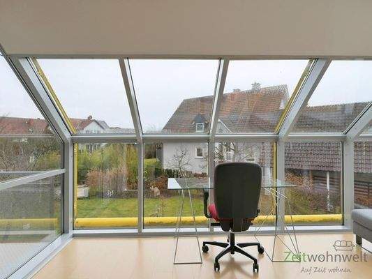 Blick in den großen Wintergarten