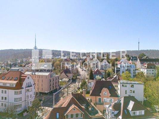 Blick Richtung Fernsehturm