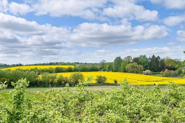 Kilometer weiter Blick in die Ferne