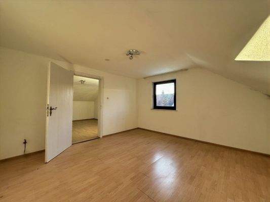 Schlafzimmer im Dachgeschoss