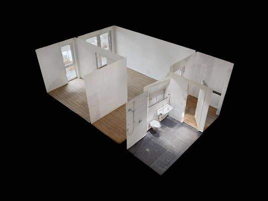 3D-Ansicht Grundriss