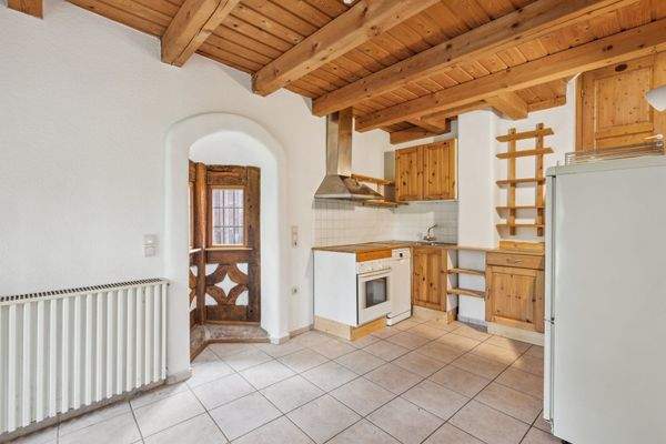 offene Küche zum Wohnbereich hin