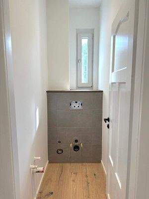 WC (vor Fertigstellung)