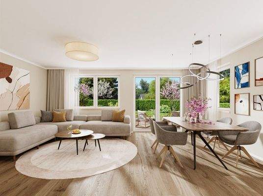 Beispielbild Wohn- und Esszimmer