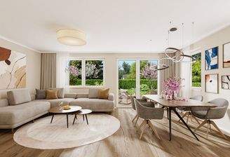 Beispielbild Wohn- und Esszimmer