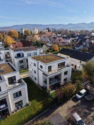 Drohnenaufnahme halblinks