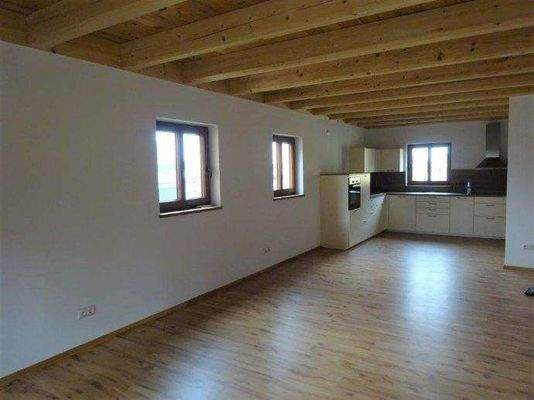 Wohn-Esszimmer-Küche (OHNE Einbauküche)