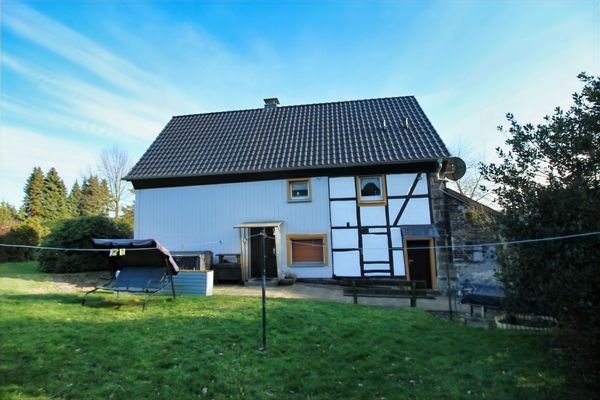 GRUNDSTÜCK | HAUSNAHE, GARTENSEITIGE ANSICHT