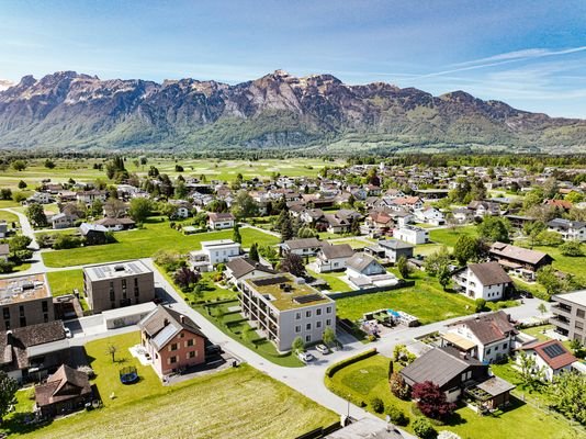 Ackerweg, Feldkirch-Luftbild-Südost