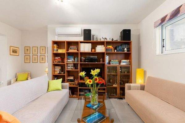 Kreta, Pigianos Kampos: Stilvolle Villa mit beheiztem Pool und Gästestudio in der Nähe von Rethymno zu verkaufen