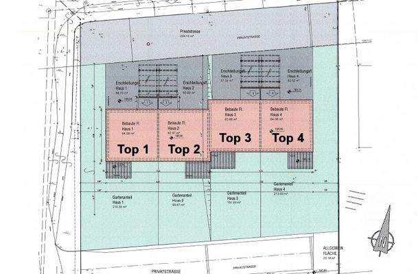 Reihenhausanlage 4 in Alberndorf