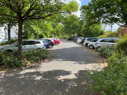 Parkplätze gegenüber der Liegenschaft 