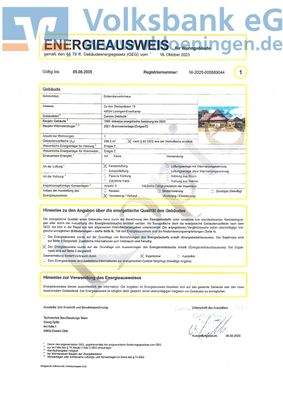 Energieausweis