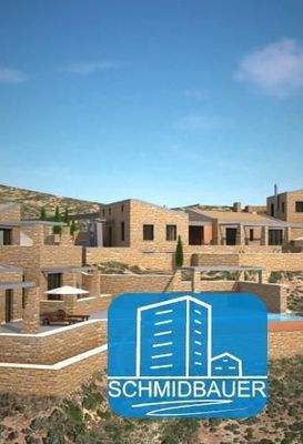 Kreta, Agios Pavlos: Atemberaubendes Grundstück mit Baugenehmigung für 3 Luxusvillen zu verkaufen