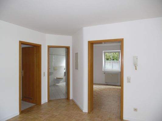 Blick Schlafen, Bad und Abstellraum 