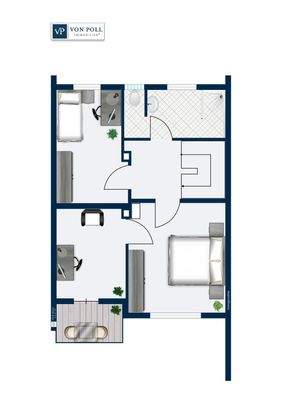 Grundriss Obergeschoss